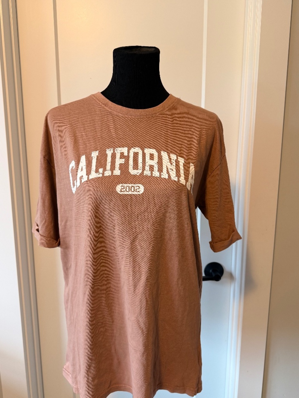 NWT C&C California The Drew Tee Sunwashed Boyfriend Graphic T-Shirt